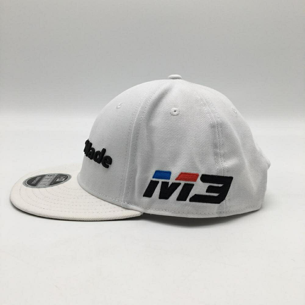 【新品】ニューエラ×テーラーメイド キャップ 白×黒 立体ロゴ ゴルフウェア New Era