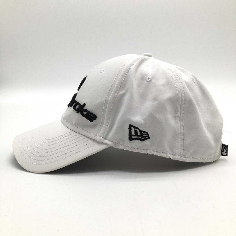 ニューエラ キャップ 白×黒 フロント刺しゅう ゴルフウェア New Era