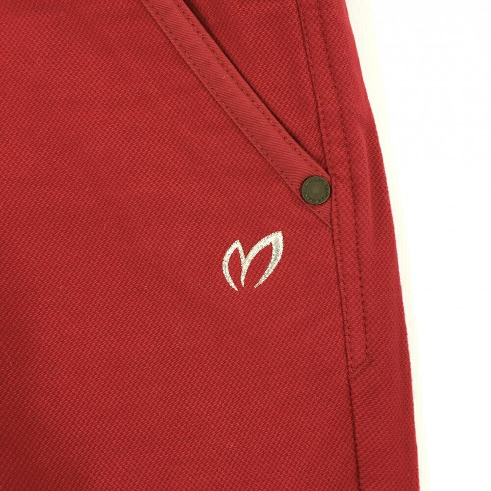 【超美品】マスターバニー パンツ レッド ストレッチ ロゴ刺しゅう レディース 00(...