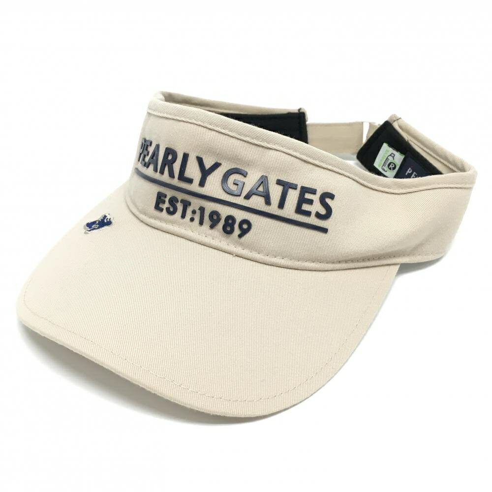 商品説明 ブランド PEARLY GATES アイテム サンバイザー 表記サイズ FR ※海外サイズの場合もございます。必ず実寸サイズをご確認ください。 実寸サイズ つば：約7.5cm ※実寸サイズの採寸方法については、こちらをご覧ください。 ★実寸サイズは平台に平置きして外寸を測定しており、商品によっては若干の誤差が生じます。数cmの誤差は予めご了承くださいませ。 特徴・仕様 付属品 商品ランク A コメント ロゴ付近糸引き小 商品ランク（ゴルフウェア） N 新品（タグ付き) S 新品未使用品（タグなし） A+ 使用感や汚れ等がない、または目立たない綺麗な中古品 A 使用感や汚れ等が少ない美品や良品 B+ 使用感や中小の汚れ等がある一般的な中古品 B 使用感や大中の汚れ等がある一般的な中古品 C 使用感や大中の汚れ、小さな穴等がある中古品 商品ランク（ゴルフシューズ） N 新品（タグ付き) S 新品未使用品（タグなし） A+ しわや汚れ等がない、または少ない綺麗な中古品 A しわや小さな汚れはあるが、使用感が少ない美品や良品 B+ しわや中小の汚れ、使用感がある一般的な中古品 B しわや大中の汚れ、使用感がある一般的な中古品 C しわや大中の汚れ、使用感がある中古品 D しわや大きな汚れ、使用感がある中古品 &nbsp;★A+～CランクはUSED品となりますので、神経質な方はご入札をお控えください。 &nbsp;★Nランクは新品商品ですが、一部保管時による汚れ等があります。商品説明や写真で必ずご確認ください。　