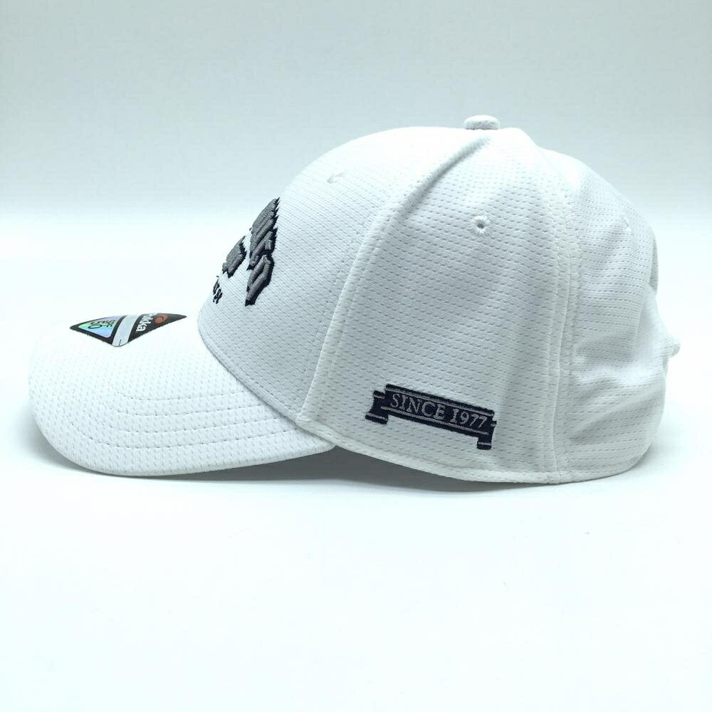 【新品】プッカ キャップ 白×グレー 立体ロゴ UVカット ゴルフウェア Pukka