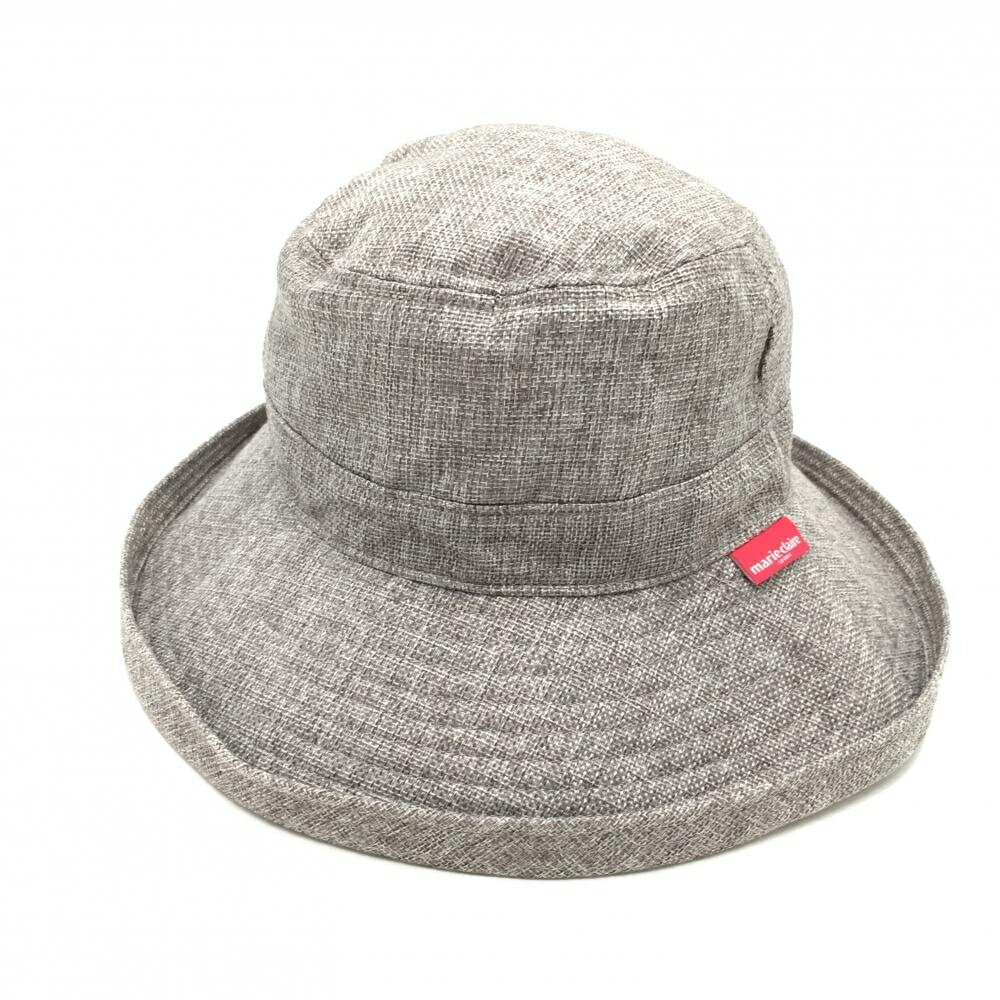 Men'S Wear - 【美品】マリクレール ハット 杢グレー ドローコード 裏地メッシュ ゴルフウェア marie claire