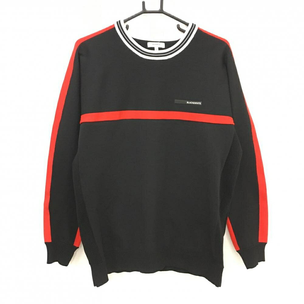 新品未使用 Black&White SPORTSWEAR タートルネックセーター ウール100% LL ブラックアンドホワイト スポーツウェア ゴルフウェア reonard_1-240001227479
