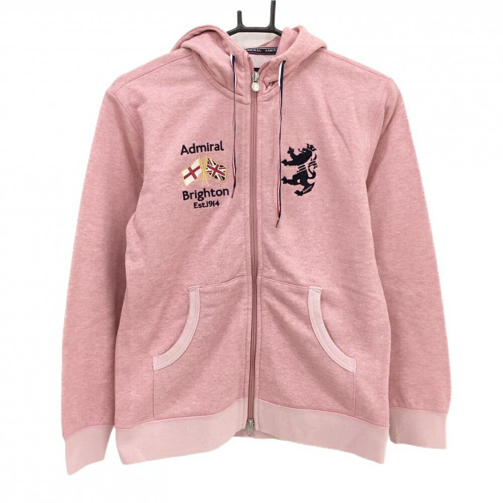 商品説明 ブランド Admiral アイテム ジップパーカー 表記サイズ LL ※海外サイズの場合もございます。必ず実寸サイズをご確認ください。 実寸サイズ 　身幅：約49cm　袖丈：約55.5cm　肩幅：約42cm　着丈：約62.5cm ※実寸サイズの採寸方法については、こちらをご覧ください。 ★実寸サイズは平台に平置きして外寸を測定しており、商品によっては若干の誤差が生じます。数cmの誤差は予めご了承くださいませ。 特徴・仕様 適応時期 春 ・ 秋 商品ランク A+ コメント 商品ランク（ゴルフウェア） N 新品（タグ付き) S 新品未使用品（タグなし） A+ 使用感や汚れ等がない、または目立たない綺麗な中古品 A 使用感や汚れ等が少ない美品や良品 B+ 使用感や中小の汚れ等がある一般的な中古品 B 使用感や大中の汚れ等がある一般的な中古品 C 使用感や大中の汚れ、小さな穴等がある中古品 商品ランク（ゴルフシューズ） N 新品（タグ付き) S 新品未使用品（タグなし） A+ しわや汚れ等がない、または少ない綺麗な中古品 A しわや小さな汚れはあるが、使用感が少ない美品や良品 B+ しわや中小の汚れ、使用感がある一般的な中古品 B しわや大中の汚れ、使用感がある一般的な中古品 C しわや大中の汚れ、使用感がある中古品 D しわや大きな汚れ、使用感がある中古品 &nbsp;★A+～CランクはUSED品となりますので、神経質な方はご入札をお控えください。 &nbsp;★Nランクは新品商品ですが、一部保管時による汚れ等があります。商品説明や写真で必ずご確認ください。　