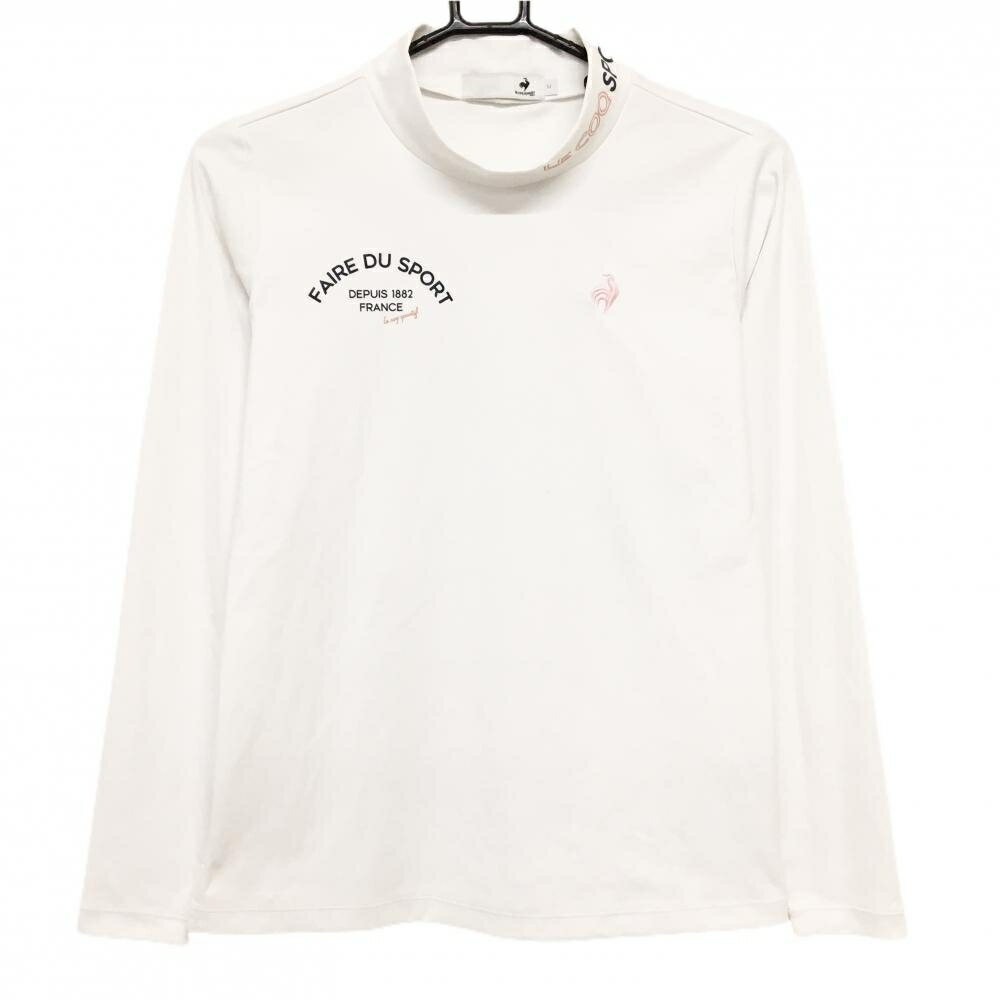 商品説明 ブランド le coq sportif アイテム ハイネック長袖Tシャツ 表記サイズ M ※海外サイズの場合もございます。必ず実寸サイズをご確認ください。 実寸サイズ 　身幅：約44cm　袖丈：約57cm　肩幅：約35.5cm　着丈：約57.5cm ※実寸サイズの採寸方法については、こちらをご覧ください。 ★実寸サイズは平台に平置きして外寸を測定しており、商品によっては若干の誤差が生じます。数cmの誤差は予めご了承くださいませ。 特徴・仕様 適応時期 春 ・ 秋 商品ランク B+ コメント 腹部、ネック付近、袖汚れ 商品ランク（ゴルフウェア） N 新品（タグ付き) S 新品未使用品（タグなし） A+ 使用感や汚れ等がない、または目立たない綺麗な中古品 A 使用感や汚れ等が少ない美品や良品 B+ 使用感や中小の汚れ等がある一般的な中古品 B 使用感や大中の汚れ等がある一般的な中古品 C 使用感や大中の汚れ、小さな穴等がある中古品 商品ランク（ゴルフシューズ） N 新品（タグ付き) S 新品未使用品（タグなし） A+ しわや汚れ等がない、または少ない綺麗な中古品 A しわや小さな汚れはあるが、使用感が少ない美品や良品 B+ しわや中小の汚れ、使用感がある一般的な中古品 B しわや大中の汚れ、使用感がある一般的な中古品 C しわや大中の汚れ、使用感がある中古品 D しわや大きな汚れ、使用感がある中古品 &nbsp;★A+～CランクはUSED品となりますので、神経質な方はご入札をお控えください。 &nbsp;★Nランクは新品商品ですが、一部保管時による汚れ等があります。商品説明や写真で必ずご確認ください。　