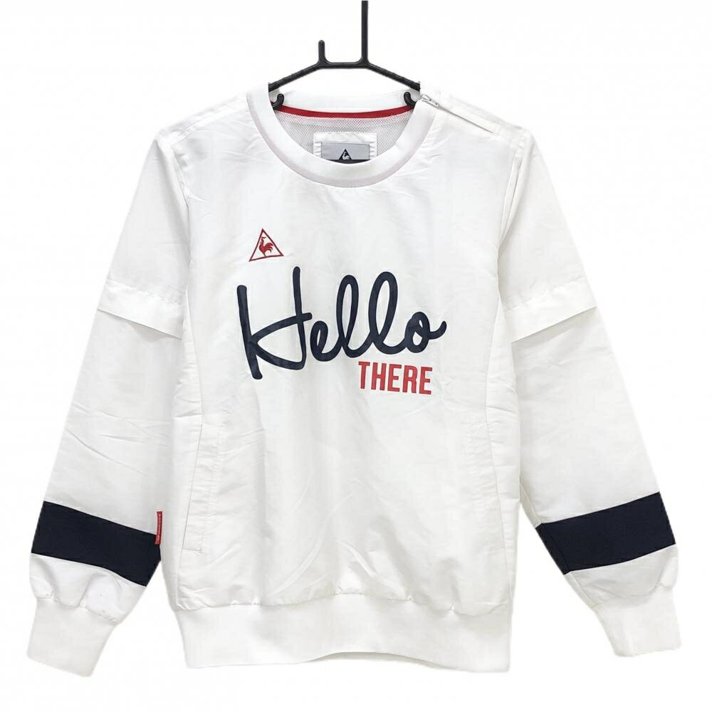 商品説明 ブランド le coq sportif アイテム 2WAYスニード 表記サイズ L ※海外サイズの場合もございます。必ず実寸サイズをご確認ください。 実寸サイズ 　身幅：約53cm　袖丈：約20.5/60cm　肩幅：約40cm　着丈：約61cm ※実寸サイズの採寸方法については、こちらをご覧ください。 ★実寸サイズは平台に平置きして外寸を測定しており、商品によっては若干の誤差が生じます。数cmの誤差は予めご了承くださいませ。 特徴・仕様 メッシュ裏地 袖着脱可 ブルゾン　 適応時期 春 ・ 秋 商品ランク A コメント 袖口・背面サイド裾付近汚れ少 商品ランク（ゴルフウェア） N 新品（タグ付き) S 新品未使用品（タグなし） A+ 使用感や汚れ等がない、または目立たない綺麗な中古品 A 使用感や汚れ等が少ない美品や良品 B+ 使用感や中小の汚れ等がある一般的な中古品 B 使用感や大中の汚れ等がある一般的な中古品 C 使用感や大中の汚れ、小さな穴等がある中古品 商品ランク（ゴルフシューズ） N 新品（タグ付き) S 新品未使用品（タグなし） A+ しわや汚れ等がない、または少ない綺麗な中古品 A しわや小さな汚れはあるが、使用感が少ない美品や良品 B+ しわや中小の汚れ、使用感がある一般的な中古品 B しわや大中の汚れ、使用感がある一般的な中古品 C しわや大中の汚れ、使用感がある中古品 D しわや大きな汚れ、使用感がある中古品 &nbsp;★A+～CランクはUSED品となりますので、神経質な方はご入札をお控えください。 &nbsp;★Nランクは新品商品ですが、一部保管時による汚れ等があります。商品説明や写真で必ずご確認ください。　