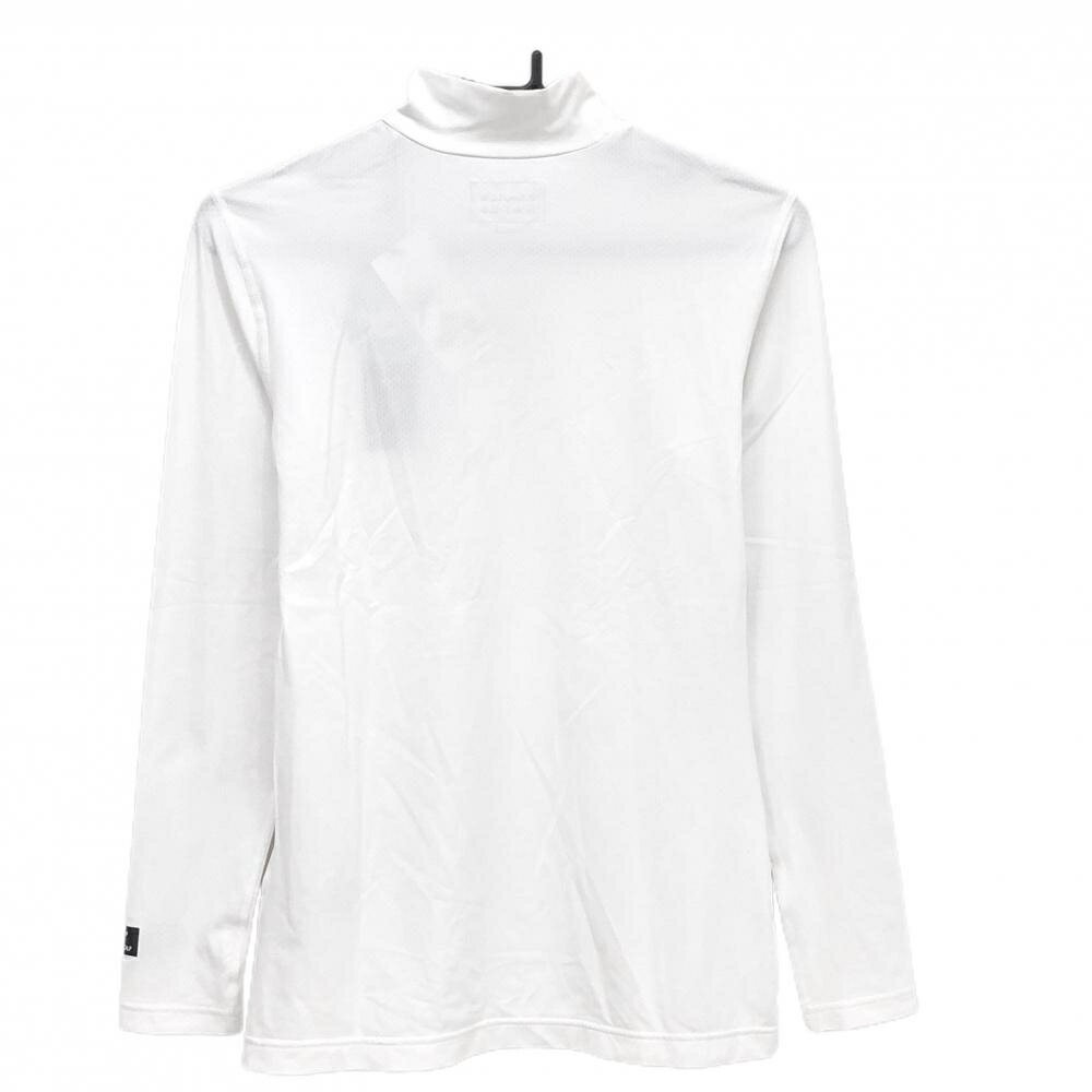 【新品】パーリーゲイツ ハイネックインナーシャツ 白 ネックロゴ Beatrix cool レ...