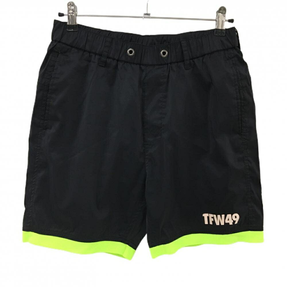 【未使用タグ付】TFW49 Golf Shorts L we281 TFW49 - SWIM SHORTS / 多機能 スイム ショートパンツ (ブラック