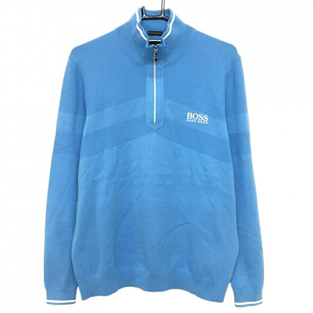 商品説明 ブランド HUGO BOSS アイテム ハイネックセーター 表記サイズ L ※海外サイズの場合もございます。必ず実寸サイズをご確認ください。 実寸サイズ 　身幅：約53cm　袖丈：約62.5cm　肩幅：約42cm　着丈：約64.5cm ※実寸サイズの採寸方法については、こちらをご覧ください。 ★実寸サイズは平台に平置きして外寸を測定しており、商品によっては若干の誤差が生じます。数cmの誤差は予めご了承くださいませ。 特徴・仕様 適応時期 春 ・ 秋 商品ランク B+ コメント 襟毛羽立ち、襟糸引き　前後裾毛羽立ち 袖下、袖毛羽立ち 商品ランク（ゴルフウェア） N 新品（タグ付き) S 新品未使用品（タグなし） A+ 使用感や汚れ等がない、または目立たない綺麗な中古品 A 使用感や汚れ等が少ない美品や良品 B+ 使用感や中小の汚れ等がある一般的な中古品 B 使用感や大中の汚れ等がある一般的な中古品 C 使用感や大中の汚れ、小さな穴等がある中古品 商品ランク（ゴルフシューズ） N 新品（タグ付き) S 新品未使用品（タグなし） A+ しわや汚れ等がない、または少ない綺麗な中古品 A しわや小さな汚れはあるが、使用感が少ない美品や良品 B+ しわや中小の汚れ、使用感がある一般的な中古品 B しわや大中の汚れ、使用感がある一般的な中古品 C しわや大中の汚れ、使用感がある中古品 D しわや大きな汚れ、使用感がある中古品 &nbsp;★A+～CランクはUSED品となりますので、神経質な方はご入札をお控えください。 &nbsp;★Nランクは新品商品ですが、一部保管時による汚れ等があります。商品説明や写真で必ずご確認ください。　