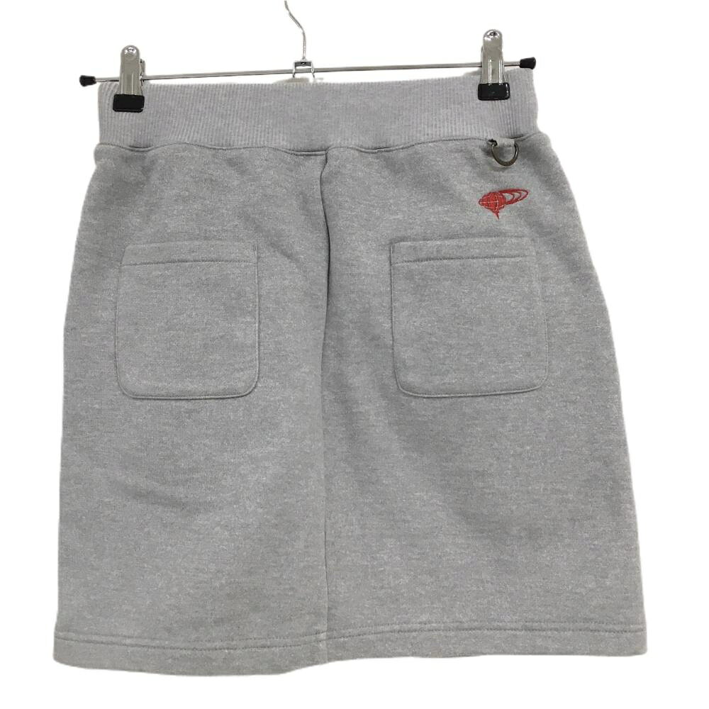 【美品】ビームスゴルフ スカート グレー スウェット生地 ストレッチ レディース M ゴルフウェア BEAMS GOLF