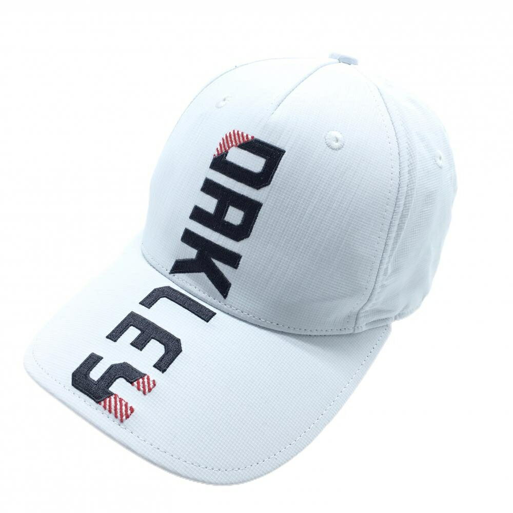 SINACOVA GOLF - 【美品】オークリー キャップ 白×黒 センターロゴ刺しゅう 58cm(ONE SIZE) ゴルフウェア Oakley