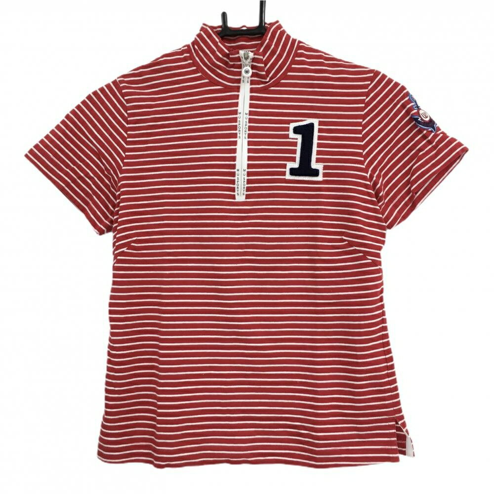 MUスポーツ半袖ハイネックシャツレ...