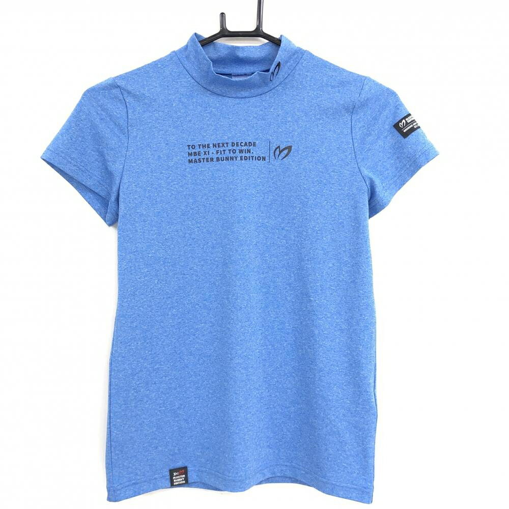 マスターバニーエディション SPX鹿の子 モックネック（BLUE／4） 楽天市場】マスターバニー（サイズ（S/M/L）S）（ウェア｜ゴルフ