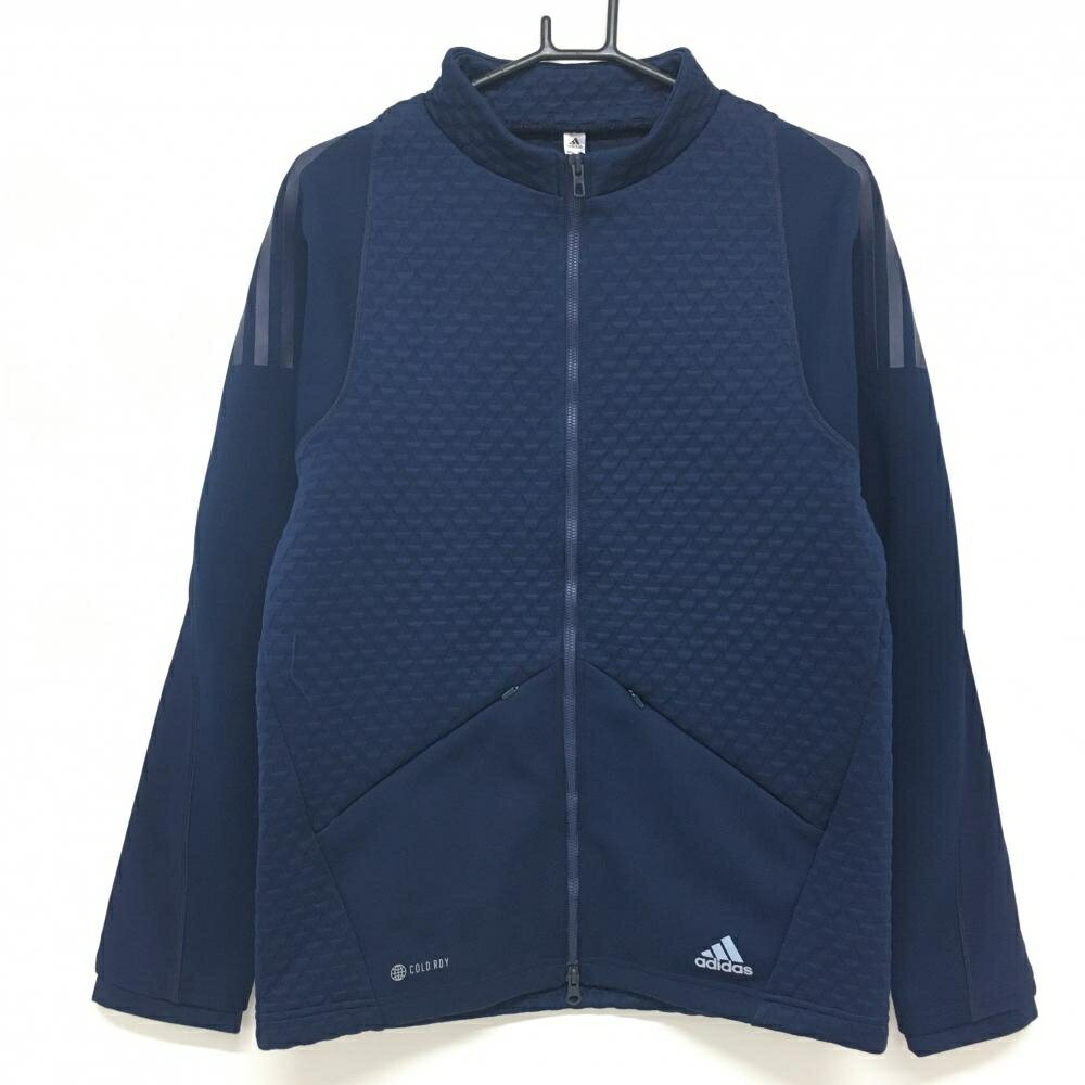 商品説明 ブランド adidas アイテム ジャケット 表記サイズ M ※海外サイズの場合もございます。必ず実寸サイズをご確認ください。 実寸サイズ 　ゆき丈：約87cm　身幅：約51cm　着丈：約68cm ※実寸サイズの採寸方法については、こちらをご覧ください。 ★実寸サイズは平台に平置きして外寸を測定しており、商品によっては若干の誤差が生じます。数cmの誤差は予めご了承くださいませ。 特徴・仕様 適応時期 春 ・ 秋 商品ランク A コメント 袖口毛羽立ち少、袖口薄汚れ、右腹部・裾糸引き 商品ランク（ゴルフウェア） N 新品（タグ付き) S 新品未使用品（タグなし） A+ 使用感や汚れ等がない、または目立たない綺麗な中古品 A 使用感や汚れ等が少ない美品や良品 B+ 使用感や中小の汚れ等がある一般的な中古品 B 使用感や大中の汚れ等がある一般的な中古品 C 使用感や大中の汚れ、小さな穴等がある中古品 商品ランク（ゴルフシューズ） N 新品（タグ付き) S 新品未使用品（タグなし） A+ しわや汚れ等がない、または少ない綺麗な中古品 A しわや小さな汚れはあるが、使用感が少ない美品や良品 B+ しわや中小の汚れ、使用感がある一般的な中古品 B しわや大中の汚れ、使用感がある一般的な中古品 C しわや大中の汚れ、使用感がある中古品 D しわや大きな汚れ、使用感がある中古品 &nbsp;★A+～CランクはUSED品となりますので、神経質な方はご入札をお控えください。 &nbsp;★Nランクは新品商品ですが、一部保管時による汚れ等があります。商品説明や写真で必ずご確認ください。　