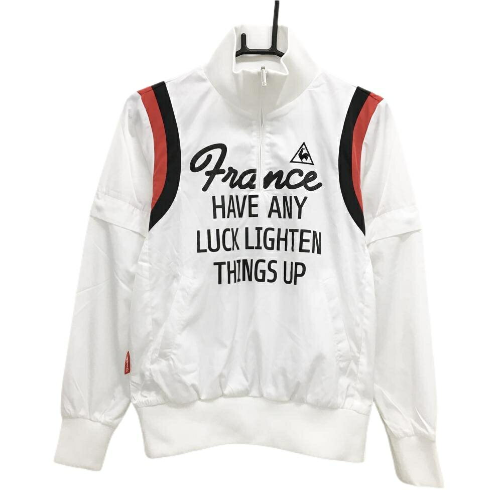 商品説明 ブランド le coq sportif アイテム 2WAYブルゾン 表記サイズ M ※海外サイズの場合もございます。必ず実寸サイズをご確認ください。 実寸サイズ 　身幅：約48cm　袖丈：約21/61cm　肩幅：約38cm　着丈：約60.5cm ※実寸サイズの採寸方法については、こちらをご覧ください。 ★実寸サイズは平台に平置きして外寸を測定しており、商品によっては若干の誤差が生じます。数cmの誤差は予めご了承くださいませ。 特徴・仕様 適応時期 春 ・ 秋 商品ランク N コメント ブランドタグ横汚れ少 商品ランク（ゴルフウェア） N 新品（タグ付き) S 新品未使用品（タグなし） A+ 使用感や汚れ等がない、または目立たない綺麗な中古品 A 使用感や汚れ等が少ない美品や良品 B+ 使用感や中小の汚れ等がある一般的な中古品 B 使用感や大中の汚れ等がある一般的な中古品 C 使用感や大中の汚れ、小さな穴等がある中古品 商品ランク（ゴルフシューズ） N 新品（タグ付き) S 新品未使用品（タグなし） A+ しわや汚れ等がない、または少ない綺麗な中古品 A しわや小さな汚れはあるが、使用感が少ない美品や良品 B+ しわや中小の汚れ、使用感がある一般的な中古品 B しわや大中の汚れ、使用感がある一般的な中古品 C しわや大中の汚れ、使用感がある中古品 D しわや大きな汚れ、使用感がある中古品 &nbsp;★A+～CランクはUSED品となりますので、神経質な方はご入札をお控えください。 &nbsp;★Nランクは新品商品ですが、一部保管時による汚れ等があります。商品説明や写真で必ずご確認ください。　