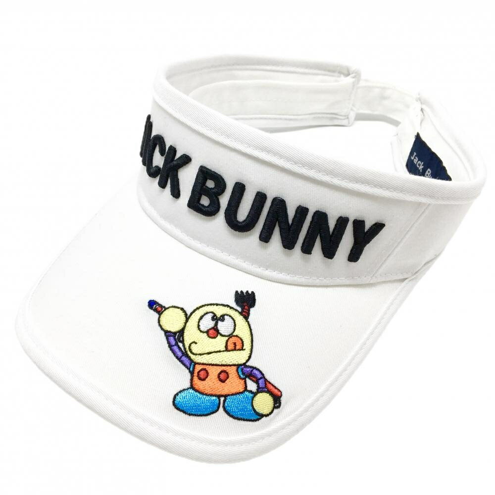 Other - 【新品】ジャックバニー×キテレツ大百科 サンバイザー 白 コロ助 FR ゴルフウェア 2024年モデル Jack Bunny