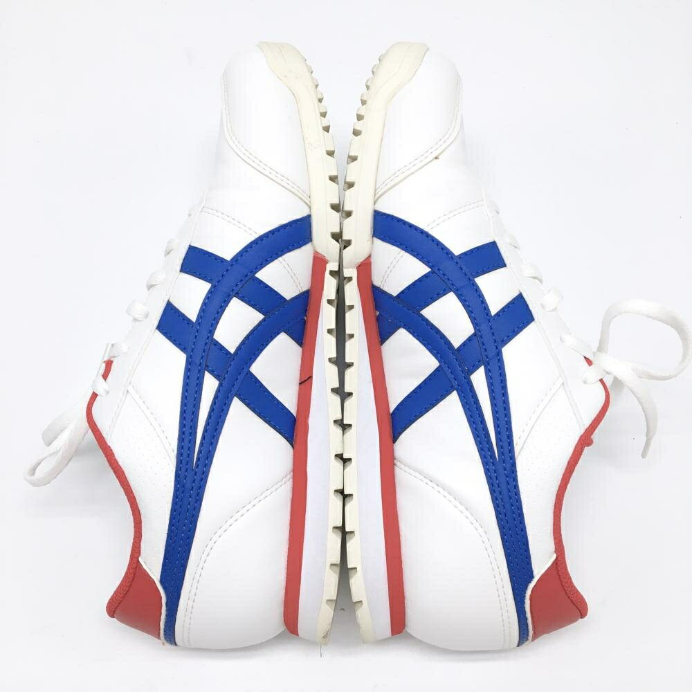 【超美品】アシックス ゴルフシューズ 白×ブルー 1113A054 GEL-PRESHOT CLASSIC4 ...