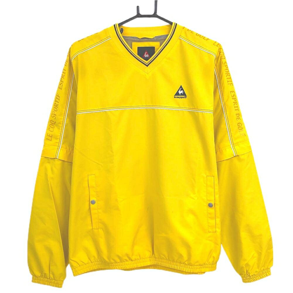 商品説明 ブランド le coq sportif アイテム 2WAYスニード 表記サイズ L ※海外サイズの場合もございます。必ず実寸サイズをご確認ください。 実寸サイズ 　ゆき丈：約52/90.5cm　身幅：約62.5cm　着丈：約66.5cm ※実寸サイズの採寸方法については、こちらをご覧ください。 ★実寸サイズは平台に平置きして外寸を測定しており、商品によっては若干の誤差が生じます。数cmの誤差は予めご了承くださいませ。 特徴・仕様 裏地メッシュ ブルゾン　 適応時期 春 ・ 秋 商品ランク A コメント フロント・袖薄汚れ、内側糸引き小 商品ランク（ゴルフウェア） N 新品（タグ付き) S 新品未使用品（タグなし） A+ 使用感や汚れ等がない、または目立たない綺麗な中古品 A 使用感や汚れ等が少ない美品や良品 B+ 使用感や中小の汚れ等がある一般的な中古品 B 使用感や大中の汚れ等がある一般的な中古品 C 使用感や大中の汚れ、小さな穴等がある中古品 商品ランク（ゴルフシューズ） N 新品（タグ付き) S 新品未使用品（タグなし） A+ しわや汚れ等がない、または少ない綺麗な中古品 A しわや小さな汚れはあるが、使用感が少ない美品や良品 B+ しわや中小の汚れ、使用感がある一般的な中古品 B しわや大中の汚れ、使用感がある一般的な中古品 C しわや大中の汚れ、使用感がある中古品 D しわや大きな汚れ、使用感がある中古品 &nbsp;★A+～CランクはUSED品となりますので、神経質な方はご入札をお控えください。 &nbsp;★Nランクは新品商品ですが、一部保管時による汚れ等があります。商品説明や写真で必ずご確認ください。　