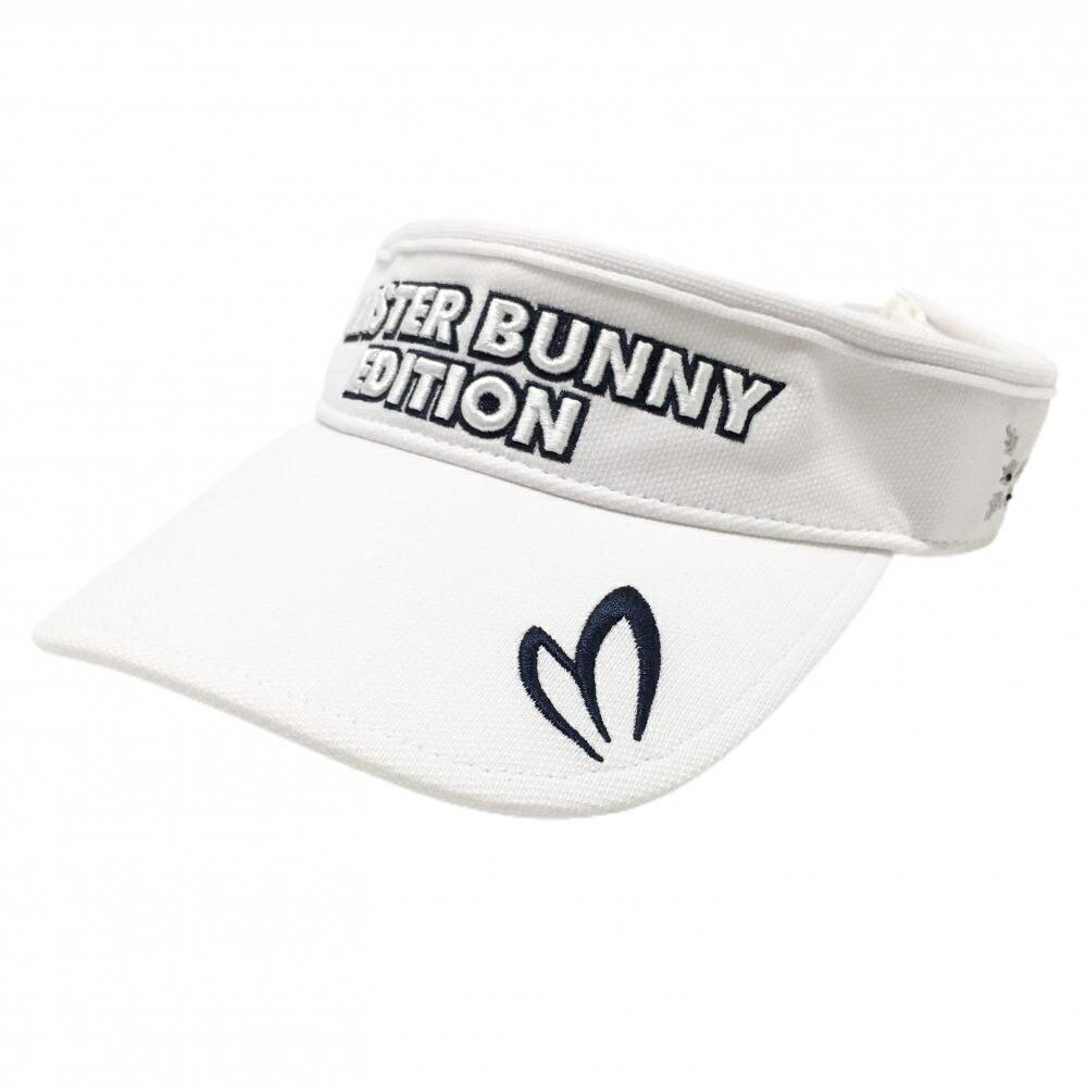 Other - マスターバニー サンバイザー 白×ネイビー 立体ロゴ FR ゴルフウェア MASTER BUNNY EDITION