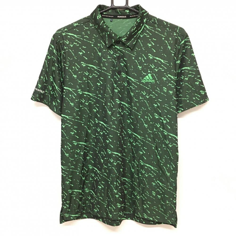 商品説明 ブランド adidas アイテム 半袖ポロシャツ 表記サイズ L ※海外サイズの場合もございます。必ず実寸サイズをご確認ください。 実寸サイズ 　身幅：約53.5cm　袖丈：約23cm　肩幅：約44cm　着丈：約72cm ※実寸サイズの採寸方法については、こちらをご覧ください。 ★実寸サイズは平台に平置きして外寸を測定しており、商品によっては若干の誤差が生じます。数cmの誤差は予めご了承くださいませ。 特徴・仕様 適応時期 春 ・ 夏 商品ランク A+ コメント 商品ランク（ゴルフウェア） N 新品（タグ付き) S 新品未使用品（タグなし） A+ 使用感や汚れ等がない、または目立たない綺麗な中古品 A 使用感や汚れ等が少ない美品や良品 B+ 使用感や中小の汚れ等がある一般的な中古品 B 使用感や大中の汚れ等がある一般的な中古品 C 使用感や大中の汚れ、小さな穴等がある中古品 商品ランク（ゴルフシューズ） N 新品（タグ付き) S 新品未使用品（タグなし） A+ しわや汚れ等がない、または少ない綺麗な中古品 A しわや小さな汚れはあるが、使用感が少ない美品や良品 B+ しわや中小の汚れ、使用感がある一般的な中古品 B しわや大中の汚れ、使用感がある一般的な中古品 C しわや大中の汚れ、使用感がある中古品 D しわや大きな汚れ、使用感がある中古品 &nbsp;★A+～CランクはUSED品となりますので、神経質な方はご入札をお控えください。 &nbsp;★Nランクは新品商品ですが、一部保管時による汚れ等があります。商品説明や写真で必ずご確認ください。　