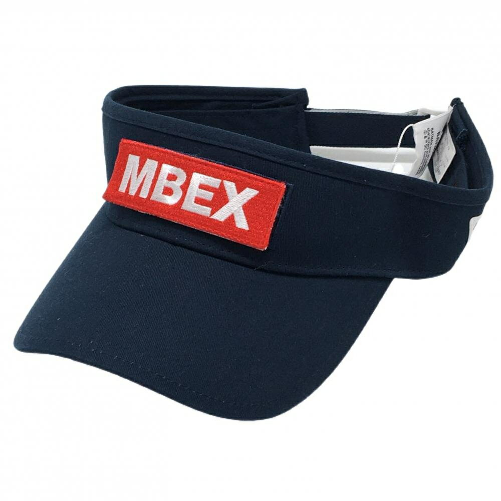 【新品】マスターバニー×バットマン サンバイザー ネイビー×レッド フロントロゴ F...