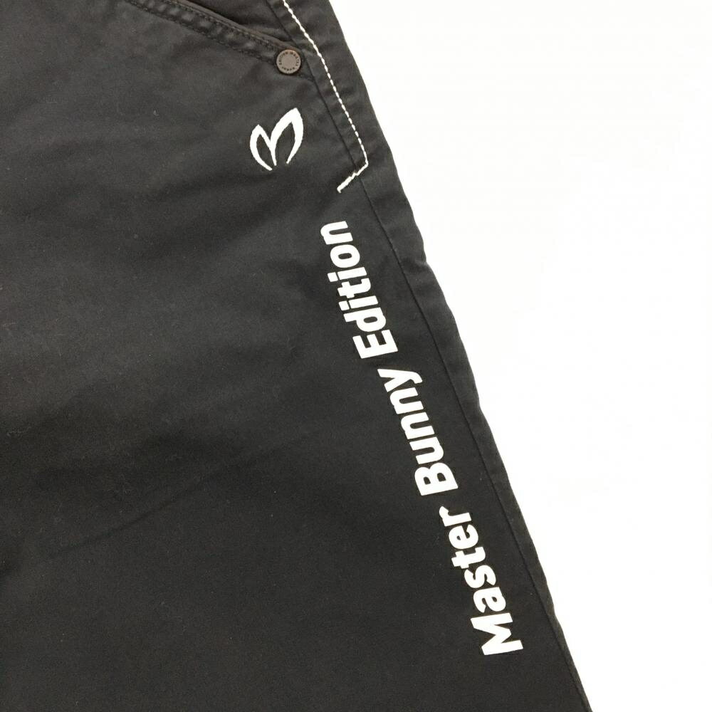【当店ポイント10倍！楽天スーパーセール期間限定】マスターバニー パンツ 黒 ロゴ...