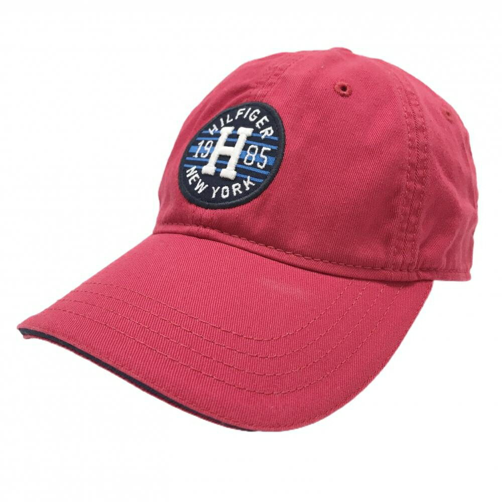 SINACOVA GOLF - トミーヒルフィガー キャップ レッド×ネイビー フロントロゴ ONE SIZE ゴルフウェア Tommy Hilfiger Golf
