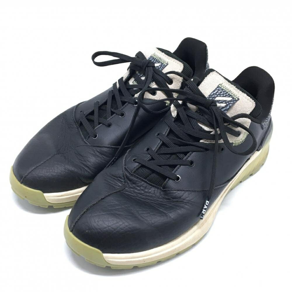 ADIDAS - 【美品】アディダス ゴルフシューズ 黒 GV9772 レベルクロス スパイクレス メンズ 26.5 ゴルフウェア adidas