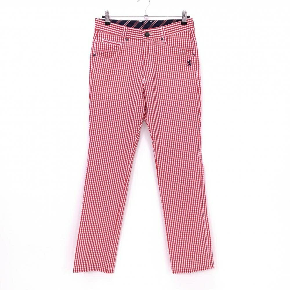 Rakuten - 【新品】アドミラル パンツ レッド×白 チェック ストレッチ 軽量 メンズ M ゴルフウェア Admiral