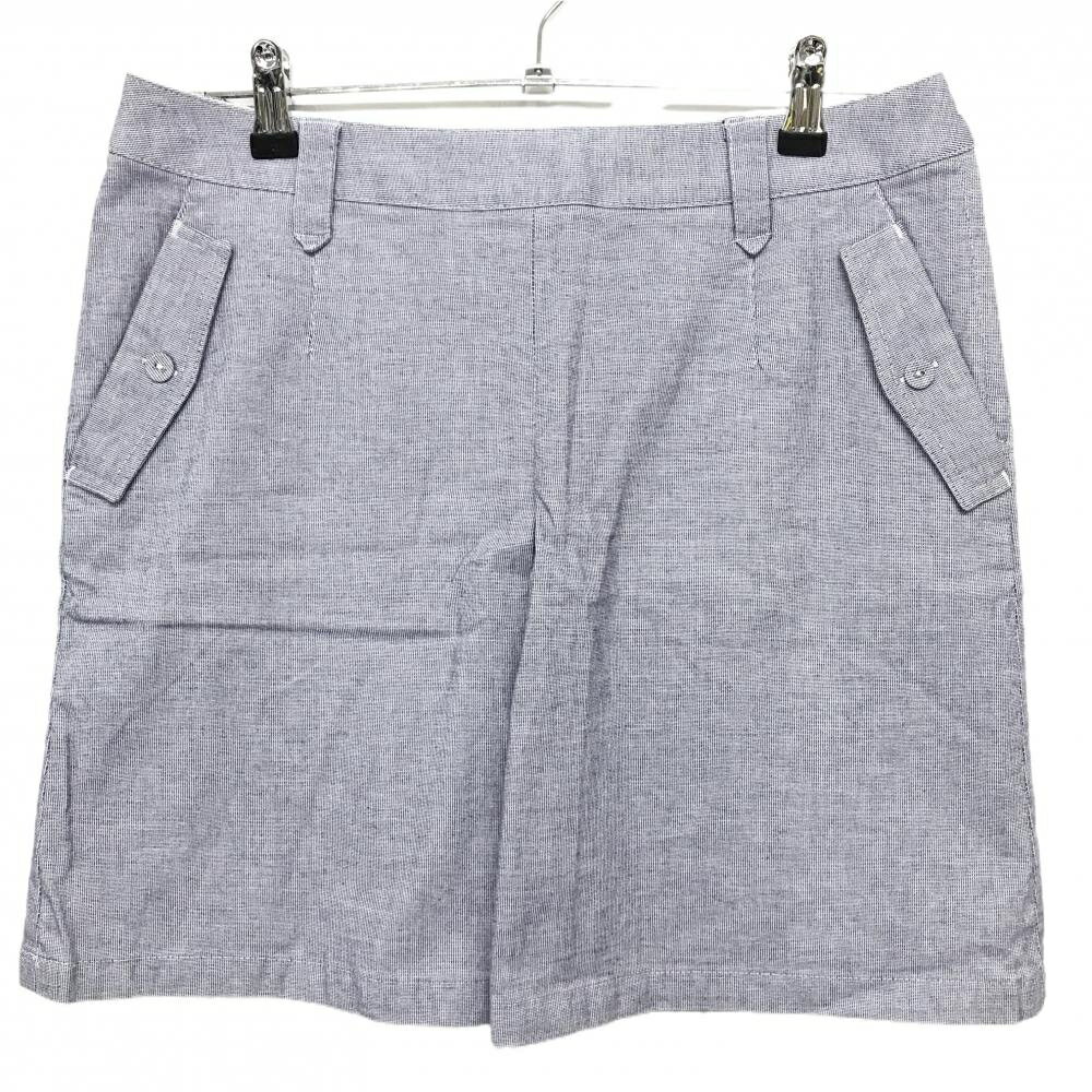 【当店ポイント10倍！9/11 01:59まで】【超美品】アシュワース スカート ネイビー系 ロゴ刺しゅう レディース OT ゴルフウェア ASHWORTH