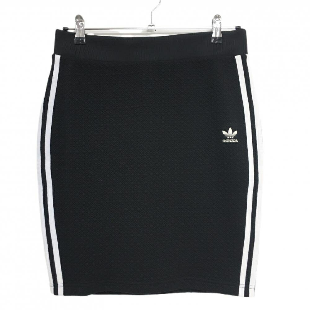 【超美品】アディダス スカート 黒 