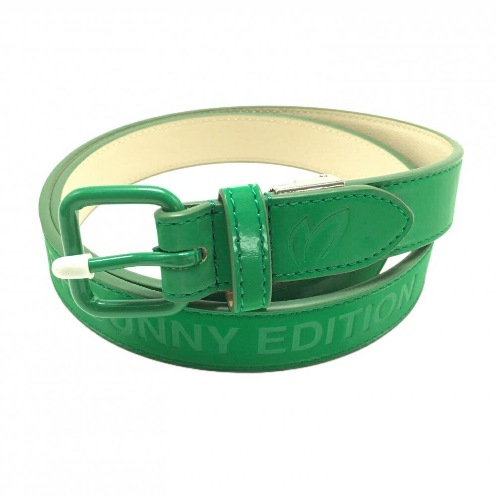 Belts - 【当店ポイント10倍！楽天スーパーセール期間限定】【未使用品】マスターバニー ベルト グリーン ロゴ型押し レディース ゴルフウェア MASTER BUNNY EDITION