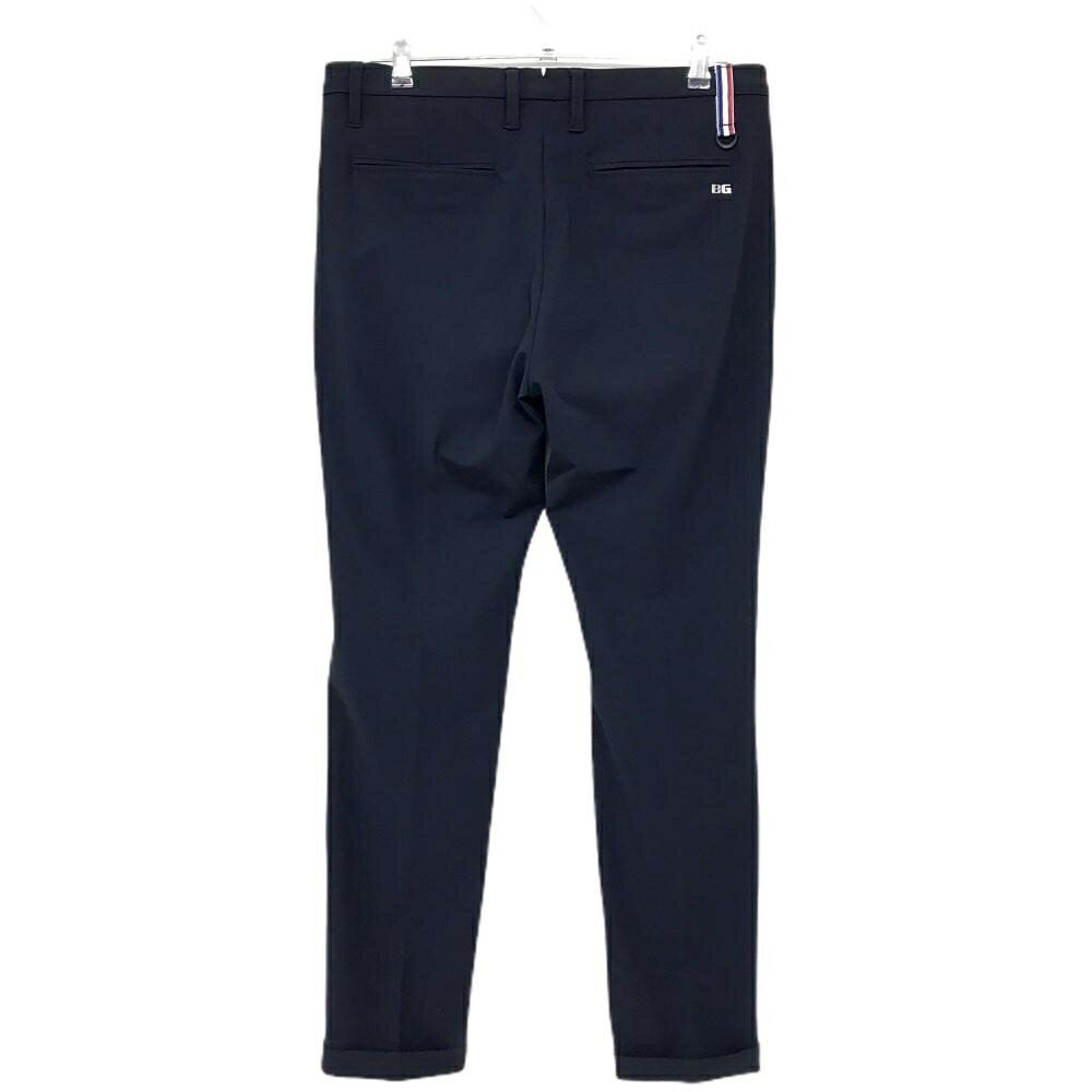 【新品】ブリーフィング パンツ ダークネイビー系 後ろロゴ ストレッチ メンズ L ゴルフウェア 2025年モデル BRIEFING