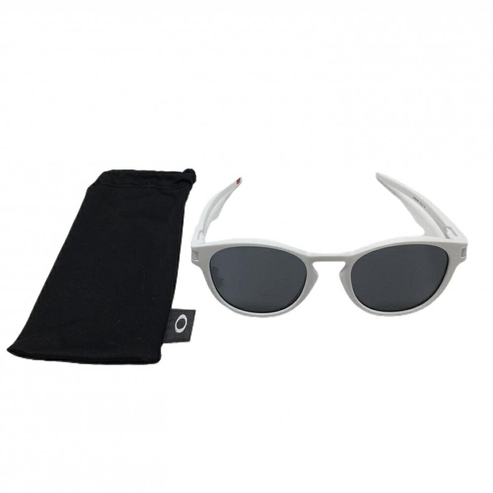 【美品】オークリー スポーツサングラス 白 OO9349-3653 ラッチ SHIBUYA COLLECTIO...