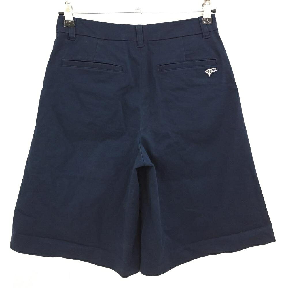 ビームスゴルフ キュロットスカート ネイビー シンプル レディース M ゴルフウェア BEAMS GOLF