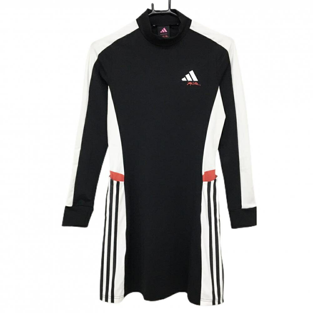 商品説明 ブランド adidas アイテム ハイネックワンピース 表記サイズ J/S ※海外サイズの場合もございます。必ず実寸サイズをご確認ください。 実寸サイズ 　ゆき丈：約75cm　身幅：約41cm　着丈：約81cm ※実寸サイズの採寸方法については、こちらをご覧ください。 ★実寸サイズは平台に平置きして外寸を測定しており、商品によっては若干の誤差が生じます。数cmの誤差は予めご了承くださいませ。 特徴・仕様 適応時期 春 ・ 秋 商品ランク A コメント 袖・サイド汚れ 商品ランク（ゴルフウェア） N 新品（タグ付き) S 新品未使用品（タグなし） A+ 使用感や汚れ等がない、または目立たない綺麗な中古品 A 使用感や汚れ等が少ない美品や良品 B+ 使用感や中小の汚れ等がある一般的な中古品 B 使用感や大中の汚れ等がある一般的な中古品 C 使用感や大中の汚れ、小さな穴等がある中古品 商品ランク（ゴルフシューズ） N 新品（タグ付き) S 新品未使用品（タグなし） A+ しわや汚れ等がない、または少ない綺麗な中古品 A しわや小さな汚れはあるが、使用感が少ない美品や良品 B+ しわや中小の汚れ、使用感がある一般的な中古品 B しわや大中の汚れ、使用感がある一般的な中古品 C しわや大中の汚れ、使用感がある中古品 D しわや大きな汚れ、使用感がある中古品 &nbsp;★A+～CランクはUSED品となりますので、神経質な方はご入札をお控えください。 &nbsp;★Nランクは新品商品ですが、一部保管時による汚れ等があります。商品説明や写真で必ずご確認ください。　