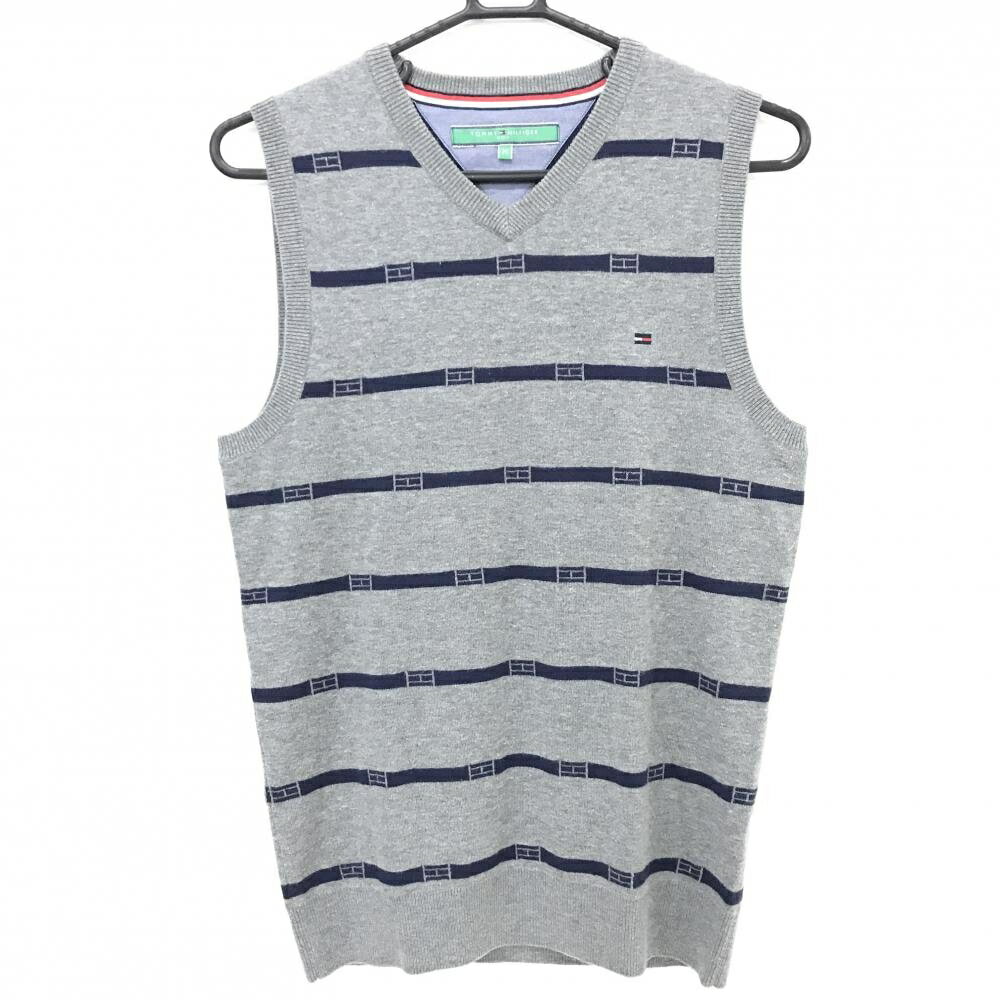 商品説明 ブランド Tommy Hilfiger Golf アイテム ニットベスト 表記サイズ M ※海外サイズの場合もございます。必ず実寸サイズをご確認ください。 実寸サイズ 　身幅：約44cm　袖丈：約-cm　肩幅：約35.5cm　着丈：約62.5cm ※実寸サイズの採寸方法については、こちらをご覧ください。 ★実寸サイズは平台に平置きして外寸を測定しており、商品によっては若干の誤差が生じます。数cmの誤差は予めご了承くださいませ。 特徴・仕様 適応時期 春 ・ 秋 商品ランク A コメント 腹部汚れ 商品ランク（ゴルフウェア） N 新品（タグ付き) S 新品未使用品（タグなし） A+ 使用感や汚れ等がない、または目立たない綺麗な中古品 A 使用感や汚れ等が少ない美品や良品 B+ 使用感や中小の汚れ等がある一般的な中古品 B 使用感や大中の汚れ等がある一般的な中古品 C 使用感や大中の汚れ、小さな穴等がある中古品 商品ランク（ゴルフシューズ） N 新品（タグ付き) S 新品未使用品（タグなし） A+ しわや汚れ等がない、または少ない綺麗な中古品 A しわや小さな汚れはあるが、使用感が少ない美品や良品 B+ しわや中小の汚れ、使用感がある一般的な中古品 B しわや大中の汚れ、使用感がある一般的な中古品 C しわや大中の汚れ、使用感がある中古品 D しわや大きな汚れ、使用感がある中古品 &nbsp;★A+～CランクはUSED品となりますので、神経質な方はご入札をお控えください。 &nbsp;★Nランクは新品商品ですが、一部保管時による汚れ等があります。商品説明や写真で必ずご確認ください。　