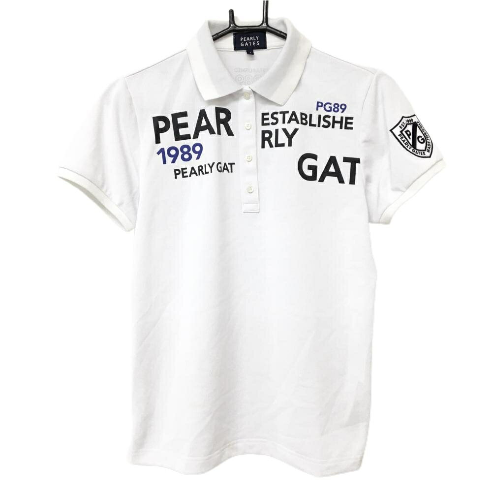 商品説明 ブランド PEARLY GATES アイテム 半袖ポロシャツ 表記サイズ 1 ※海外サイズの場合もございます。必ず実寸サイズをご確認ください。 実寸サイズ 　身幅：約48cm　袖丈：約17cm　肩幅：約37cm　着丈：約58cm ※実寸サイズの採寸方法については、こちらをご覧ください。 ★実寸サイズは平台に平置きして外寸を測定しており、商品によっては若干の誤差が生じます。数cmの誤差は予めご了承くださいませ。 特徴・仕様 適応時期 夏 商品ランク B+ コメント 襟・腹部汚れ 商品ランク（ゴルフウェア） N 新品（タグ付き) S 新品未使用品（タグなし） A+ 使用感や汚れ等がない、または目立たない綺麗な中古品 A 使用感や汚れ等が少ない美品や良品 B+ 使用感や中小の汚れ等がある一般的な中古品 B 使用感や大中の汚れ等がある一般的な中古品 C 使用感や大中の汚れ、小さな穴等がある中古品 商品ランク（ゴルフシューズ） N 新品（タグ付き) S 新品未使用品（タグなし） A+ しわや汚れ等がない、または少ない綺麗な中古品 A しわや小さな汚れはあるが、使用感が少ない美品や良品 B+ しわや中小の汚れ、使用感がある一般的な中古品 B しわや大中の汚れ、使用感がある一般的な中古品 C しわや大中の汚れ、使用感がある中古品 D しわや大きな汚れ、使用感がある中古品 &nbsp;★A+～CランクはUSED品となりますので、神経質な方はご入札をお控えください。 &nbsp;★Nランクは新品商品ですが、一部保管時による汚れ等があります。商品説明や写真で必ずご確認ください。　