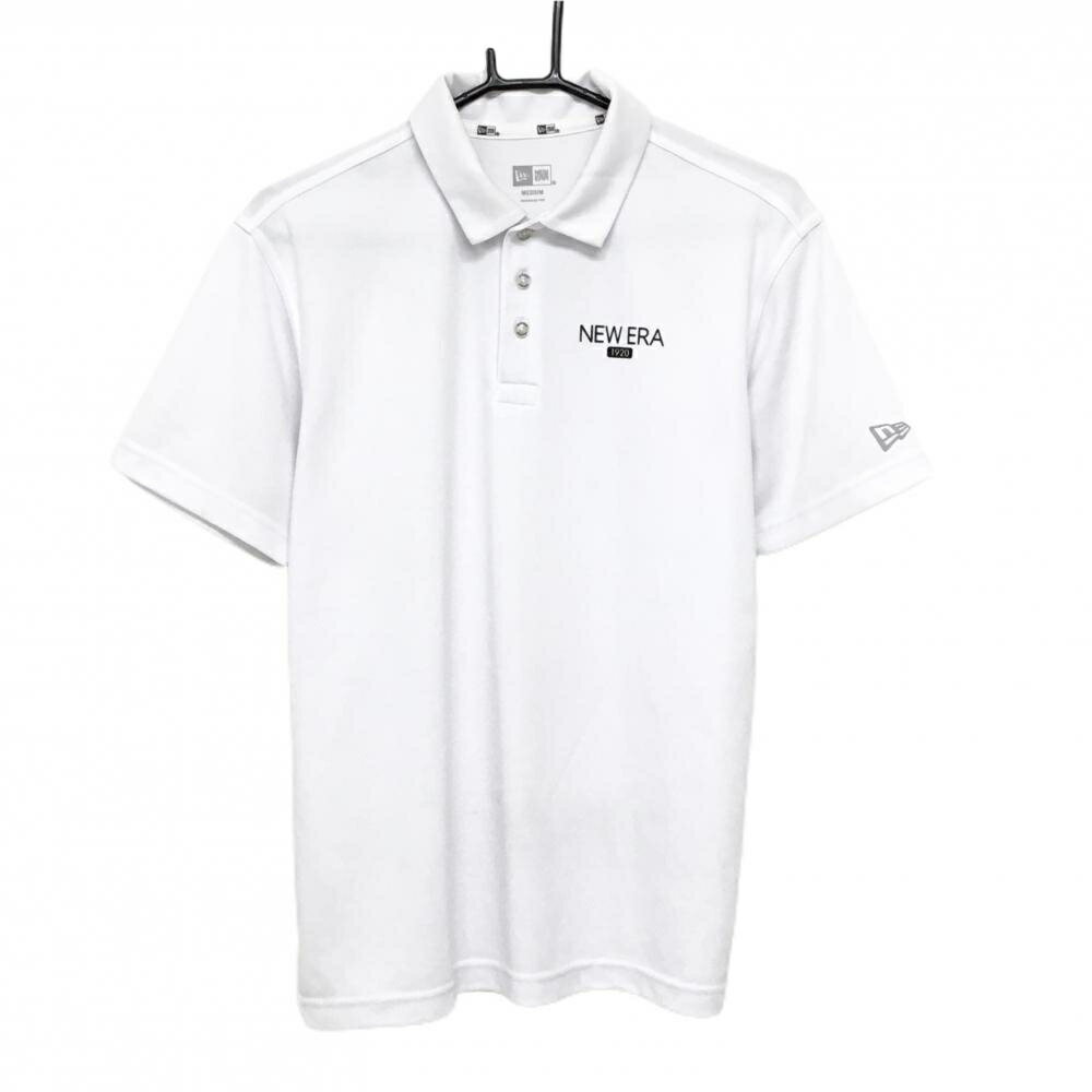 商品説明 ブランド New Era アイテム 半袖ポロシャツ 表記サイズ MEDIUM ※海外サイズの場合もございます。必ず実寸サイズをご確認ください。 実寸サイズ 　身幅：約53cm　袖丈：約21cm　肩幅：約46cm　着丈：約68cm ※実寸サイズの採寸方法については、こちらをご覧ください。 ★実寸サイズは平台に平置きして外寸を測定しており、商品によっては若干の誤差が生じます。数cmの誤差は予めご了承くださいませ。 特徴・仕様 適応時期 春 ・ 夏 商品ランク B+ コメント 襟・袖・腹部汚れ 商品ランク（ゴルフウェア） N 新品（タグ付き) S 新品未使用品（タグなし） A+ 使用感や汚れ等がない、または目立たない綺麗な中古品 A 使用感や汚れ等が少ない美品や良品 B+ 使用感や中小の汚れ等がある一般的な中古品 B 使用感や大中の汚れ等がある一般的な中古品 C 使用感や大中の汚れ、小さな穴等がある中古品 商品ランク（ゴルフシューズ） N 新品（タグ付き) S 新品未使用品（タグなし） A+ しわや汚れ等がない、または少ない綺麗な中古品 A しわや小さな汚れはあるが、使用感が少ない美品や良品 B+ しわや中小の汚れ、使用感がある一般的な中古品 B しわや大中の汚れ、使用感がある一般的な中古品 C しわや大中の汚れ、使用感がある中古品 D しわや大きな汚れ、使用感がある中古品 &nbsp;★A+～CランクはUSED品となりますので、神経質な方はご入札をお控えください。 &nbsp;★Nランクは新品商品ですが、一部保管時による汚れ等があります。商品説明や写真で必ずご確認ください。　