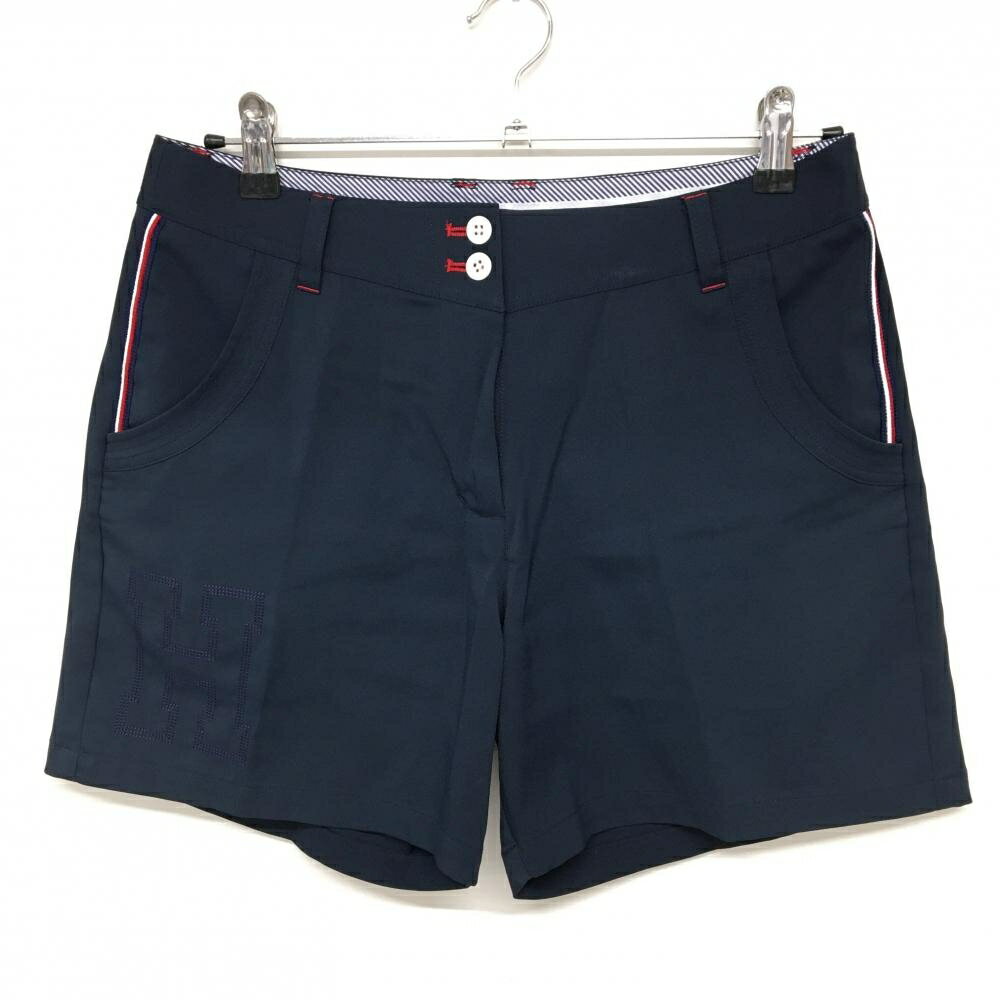 トミーヒルフィガー ハーフパンツ ネイビー サイロトリコロールライン レディース L ゴルフウェア Tommy Hilfiger Golf
