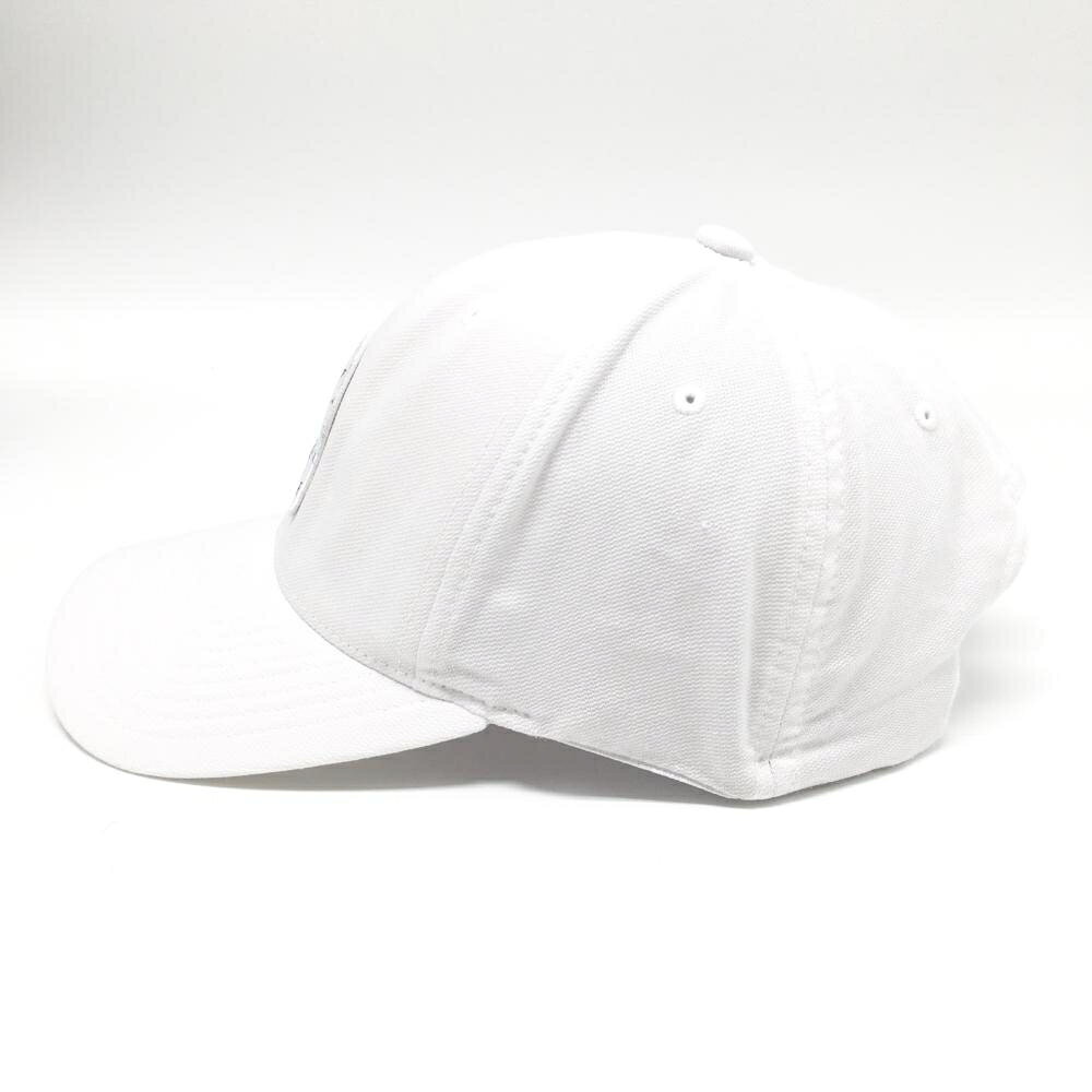 【美品】トラヴィスマシュー キャップ 白 ロゴワッペン ゴルフウェア TravisMathew