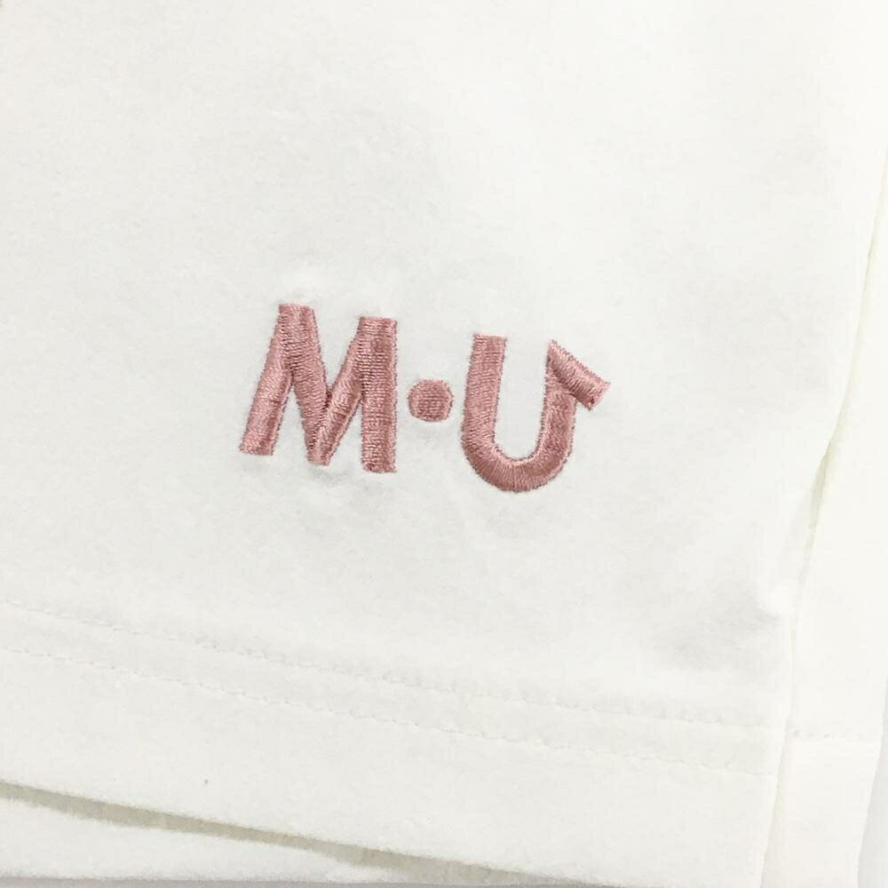 【25%OFFクーポン配布中！9/14まで】【新品】MUスポーツ キュロットスカート 白×ピ...