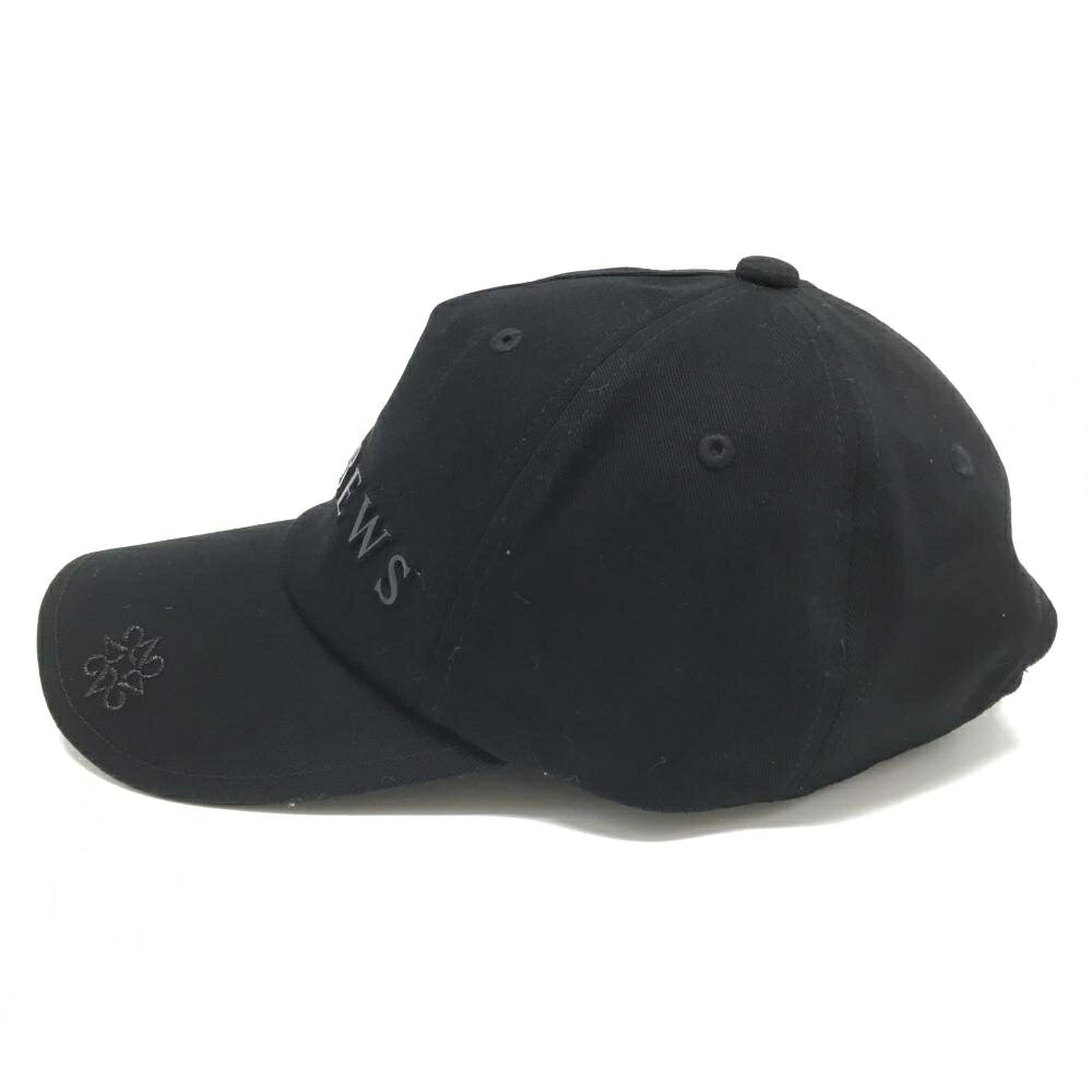 【25%OFFクーポン配布中！9/14まで】セントアンドリュース キャップ 黒 裏一部メッ...