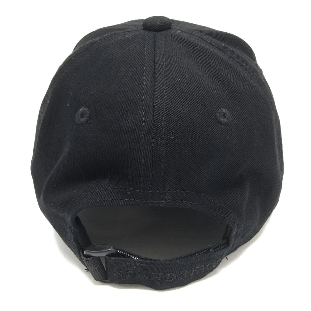 【25%OFFクーポン配布中！9/14まで】セントアンドリュース キャップ 黒 裏一部メッ...