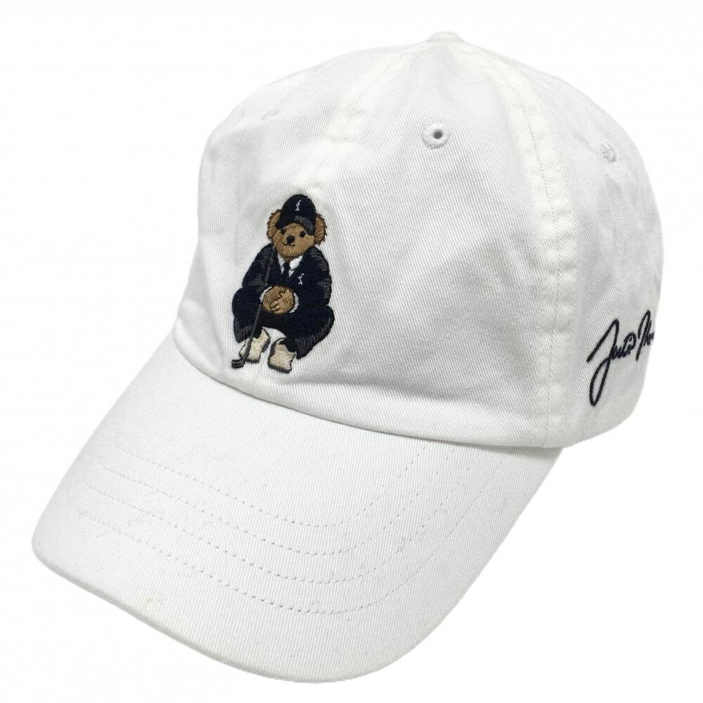 ポロゴルフ キャップ 白 ベア ONE SIZE ONLY ゴルフウェア Ralph Lauren