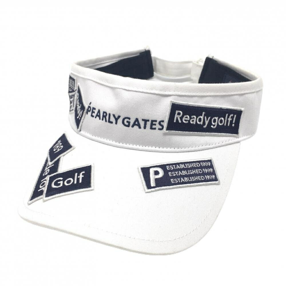 商品説明 ブランド PEARLY GATES アイテム サンバイザー 表記サイズ FR ※海外サイズの場合もございます。必ず実寸サイズをご確認ください。 実寸サイズ 　つば：約7.5cm ※実寸サイズの採寸方法については、こちらをご覧ください。 ★実寸サイズは平台に平置きして外寸を測定しており、商品によっては若干の誤差が生じます。数cmの誤差は予めご了承くださいませ。 特徴・仕様 付属品 商品ランク B+ コメント 縁・つば・後ベルト汚れ 商品ランク（ゴルフウェア） N 新品（タグ付き) S 新品未使用品（タグなし） A+ 使用感や汚れ等がない、または目立たない綺麗な中古品 A 使用感や汚れ等が少ない美品や良品 B+ 使用感や中小の汚れ等がある一般的な中古品 B 使用感や大中の汚れ等がある一般的な中古品 C 使用感や大中の汚れ、小さな穴等がある中古品 商品ランク（ゴルフシューズ） N 新品（タグ付き) S 新品未使用品（タグなし） A+ しわや汚れ等がない、または少ない綺麗な中古品 A しわや小さな汚れはあるが、使用感が少ない美品や良品 B+ しわや中小の汚れ、使用感がある一般的な中古品 B しわや大中の汚れ、使用感がある一般的な中古品 C しわや大中の汚れ、使用感がある中古品 D しわや大きな汚れ、使用感がある中古品 &nbsp;★A+～CランクはUSED品となりますので、神経質な方はご入札をお控えください。 &nbsp;★Nランクは新品商品ですが、一部保管時による汚れ等があります。商品説明や写真で必ずご確認ください。　