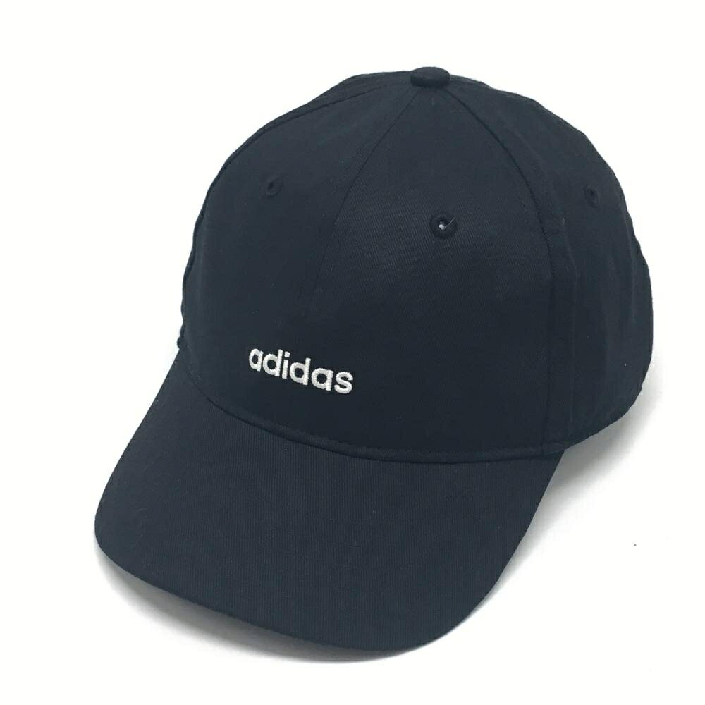 アディダス キャップ 黒×白 ロゴ刺しゅう OSFC(51-54cm) ゴルフウェア adidas