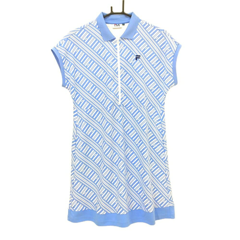 商品説明 ブランド FILA GOLF アイテム 半袖ポロワンピース 表記サイズ LL ※海外サイズの場合もございます。必ず実寸サイズをご確認ください。 実寸サイズ 　ゆき丈：約30cm　身幅：約49cm　着丈：約85.5cm ※実寸サイズの採寸方法については、こちらをご覧ください。 ★実寸サイズは平台に平置きして外寸を測定しており、商品によっては若干の誤差が生じます。数cmの誤差は予めご了承くださいませ。 特徴・仕様 適応時期 春 ・ 夏 商品ランク A コメント 襟汚れ小 商品ランク（ゴルフウェア） N 新品（タグ付き) S 新品未使用品（タグなし） A+ 使用感や汚れ等がない、または目立たない綺麗な中古品 A 使用感や汚れ等が少ない美品や良品 B+ 使用感や中小の汚れ等がある一般的な中古品 B 使用感や大中の汚れ等がある一般的な中古品 C 使用感や大中の汚れ、小さな穴等がある中古品 商品ランク（ゴルフシューズ） N 新品（タグ付き) S 新品未使用品（タグなし） A+ しわや汚れ等がない、または少ない綺麗な中古品 A しわや小さな汚れはあるが、使用感が少ない美品や良品 B+ しわや中小の汚れ、使用感がある一般的な中古品 B しわや大中の汚れ、使用感がある一般的な中古品 C しわや大中の汚れ、使用感がある中古品 D しわや大きな汚れ、使用感がある中古品 &nbsp;★A+～CランクはUSED品となりますので、神経質な方はご入札をお控えください。 &nbsp;★Nランクは新品商品ですが、一部保管時による汚れ等があります。商品説明や写真で必ずご確認ください。　