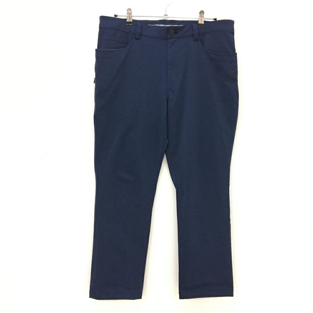 【美品】カッパ パンツ ネイビー ストレッチ 無地 メンズ XO ゴルフウェア Kappa