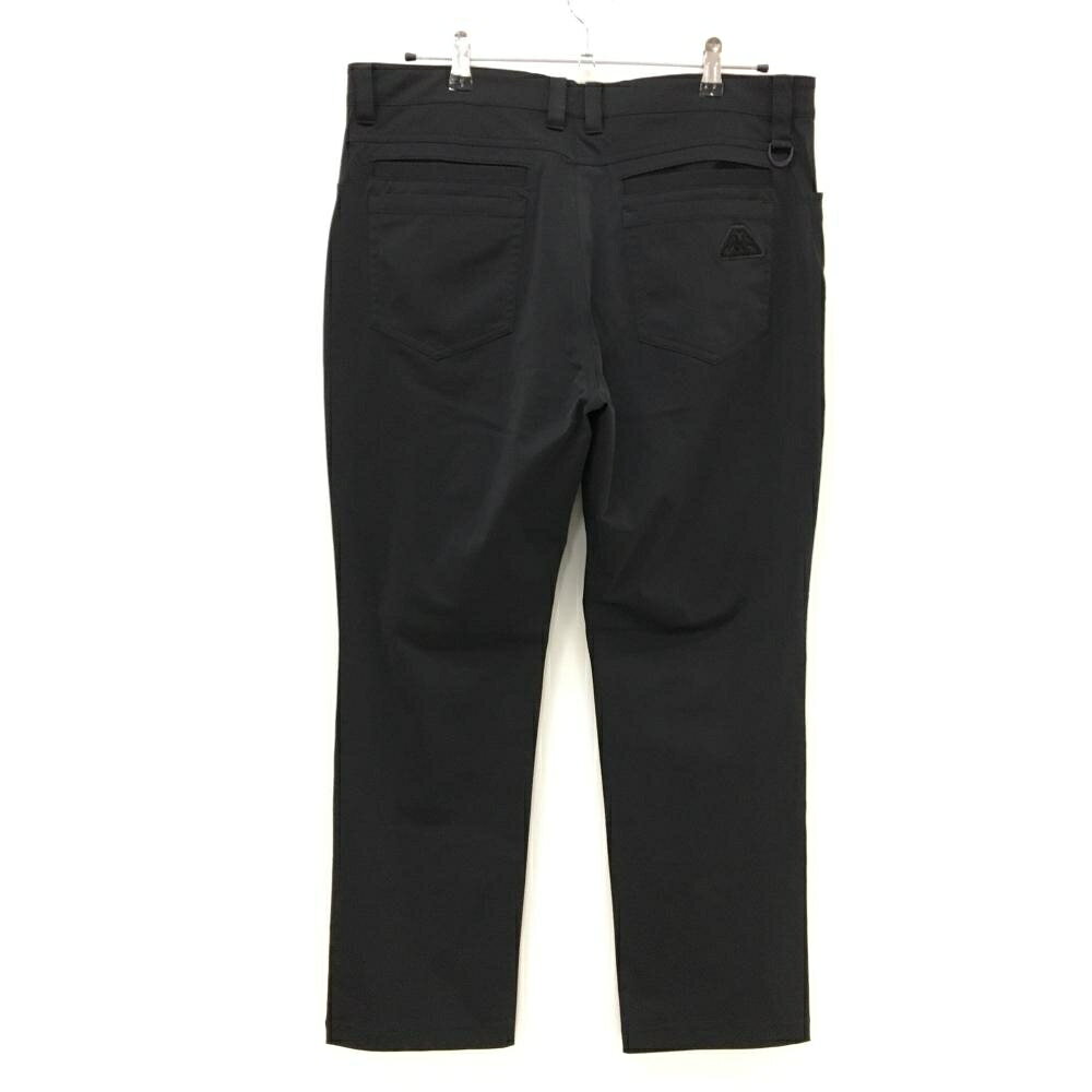 【美品】カッパ パンツ 黒 ストレッチ 無地 メンズ XO ゴルフウェア Kappa
